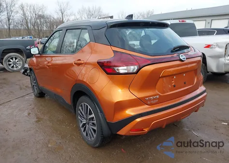 2021 Nissan Kicks Sv Xtronic Cvt z USA, uszkodzony, nr VIN 3N1CP5CV3ML546820